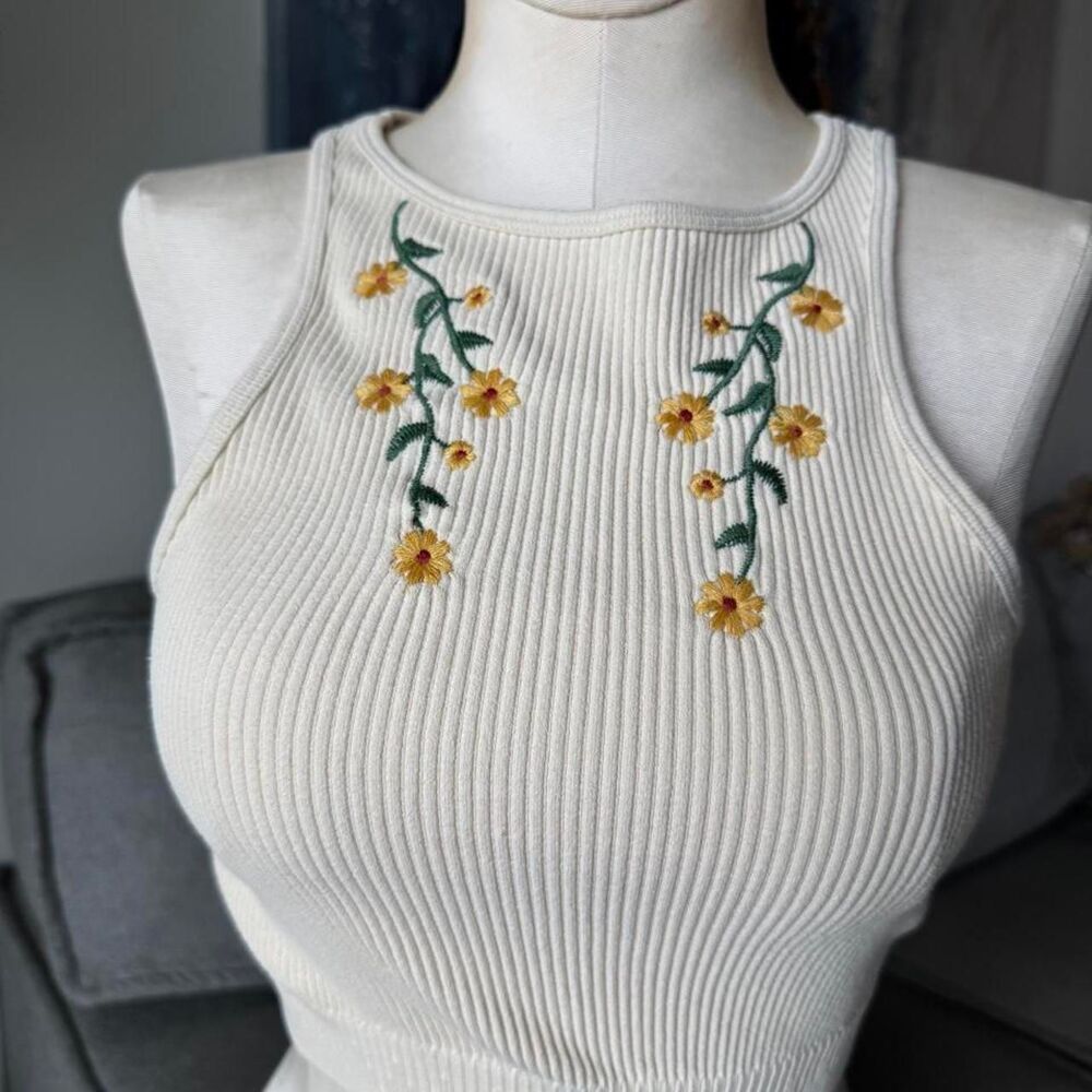 Zara Women's multi Crop-top
